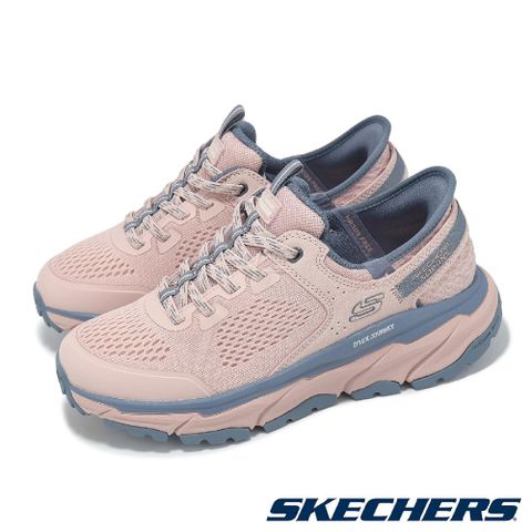 SKECHERS Skechers 斯凱奇 戶外鞋 D Lux Journey-Newaygo Slip-Ins 女鞋 粉藍 緩衝 套入式 抓地 180225ROS