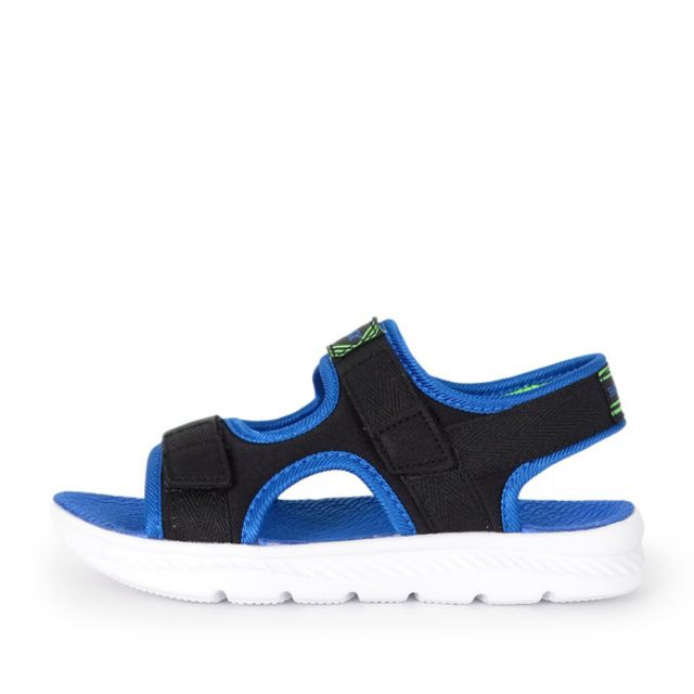  Skechers C-flex Sandal 2.0 [400042LBBLM] 中童鞋 運動 拖鞋 涼鞋 透氣 黑 藍