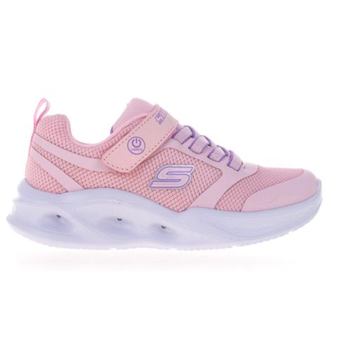 Skechers Sola Glow [303715LLTPK] 中大童 女童 休閒鞋 燈鞋 緩震 透氣 舒適 穿搭 粉