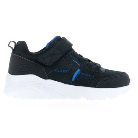 Skechers Uno Lite [403666LBKBL] 中大童 男童 休閒鞋 運動 復古 舒適 魔鬼氈 黑藍