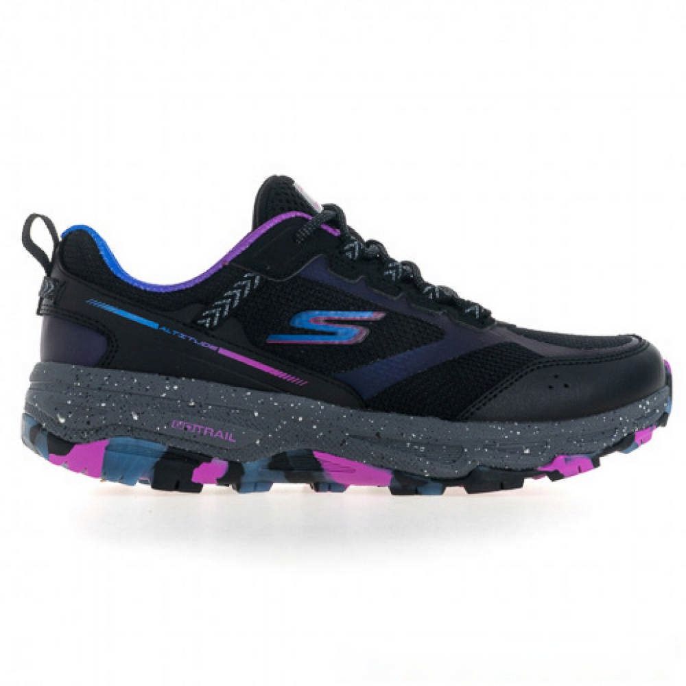 SKECHERS 女 GO RUN TRAIL ALTITUDE_NITE OWL 跑步鞋-129231BKMT