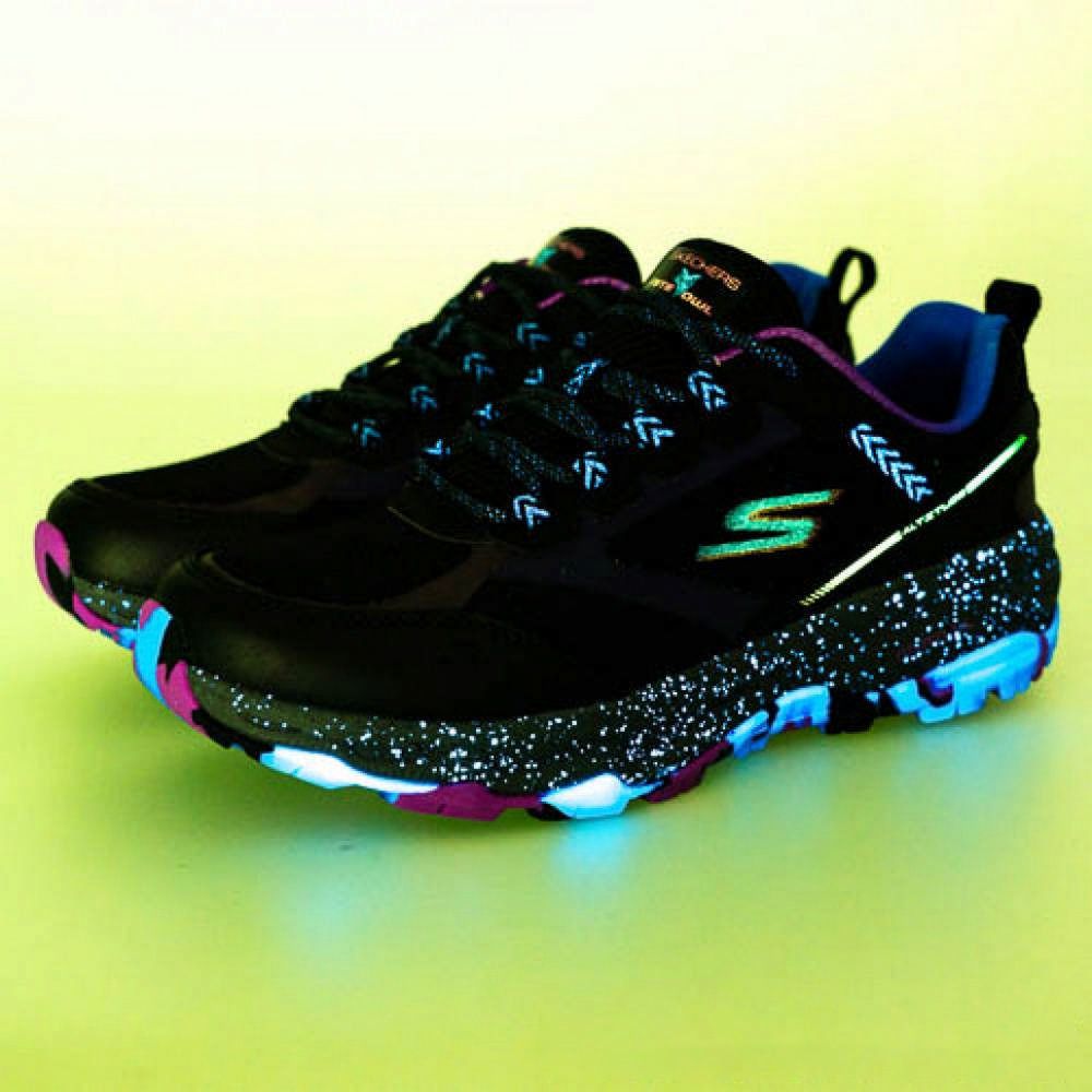 SKECHERS 女 GO RUN TRAIL ALTITUDE_NITE OWL 跑步鞋-129231BKMT