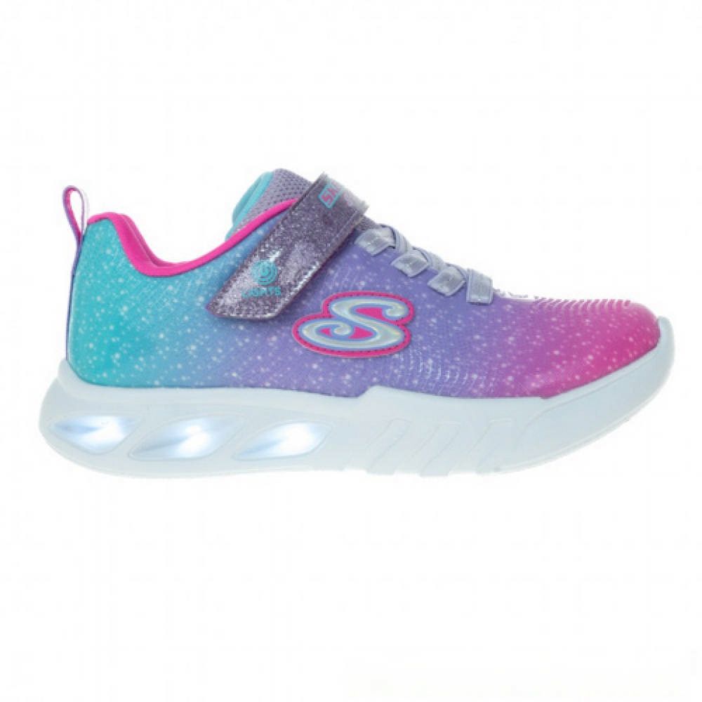 SKECHERS 中大童 FLICKER FLASH 休閒鞋-303703LPKMT