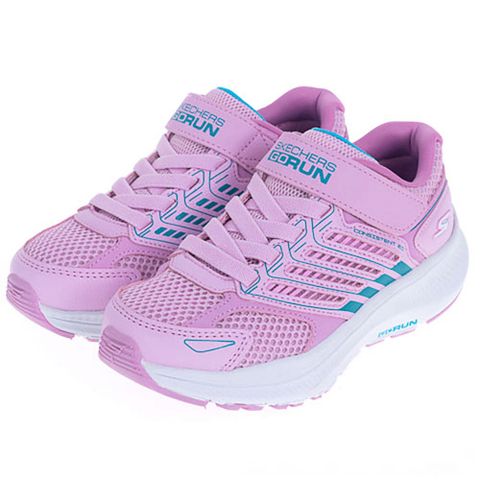 SKECHERS 中大童 GO RUN CONSISTENT 2.0 跑步鞋-303924LPKBL