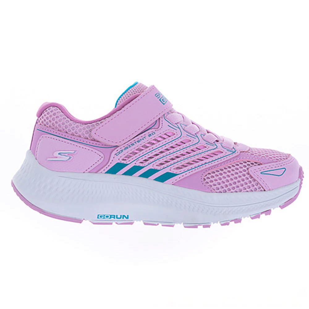 SKECHERS 中大童 GO RUN CONSISTENT 2.0 跑步鞋-303924LPKBL