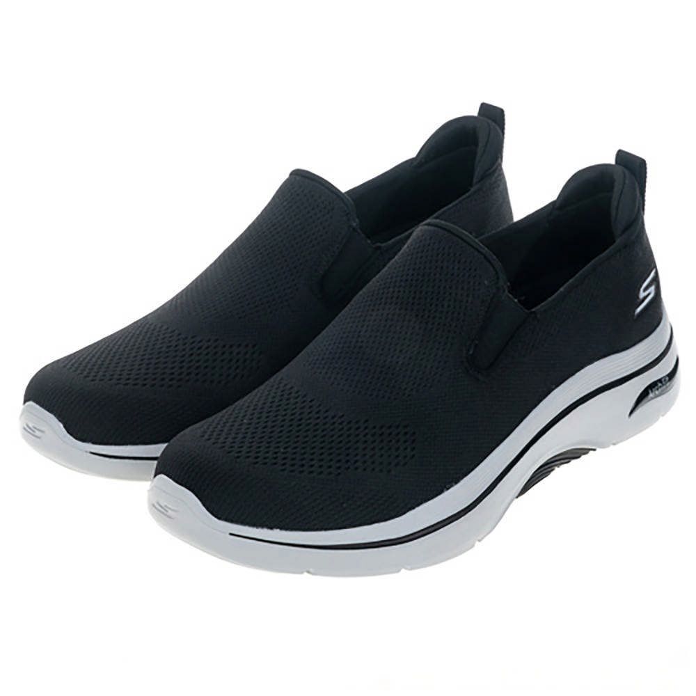 SKECHERS 男 GO WALK ARCH FIT 2.0 健走鞋-216518BKGY