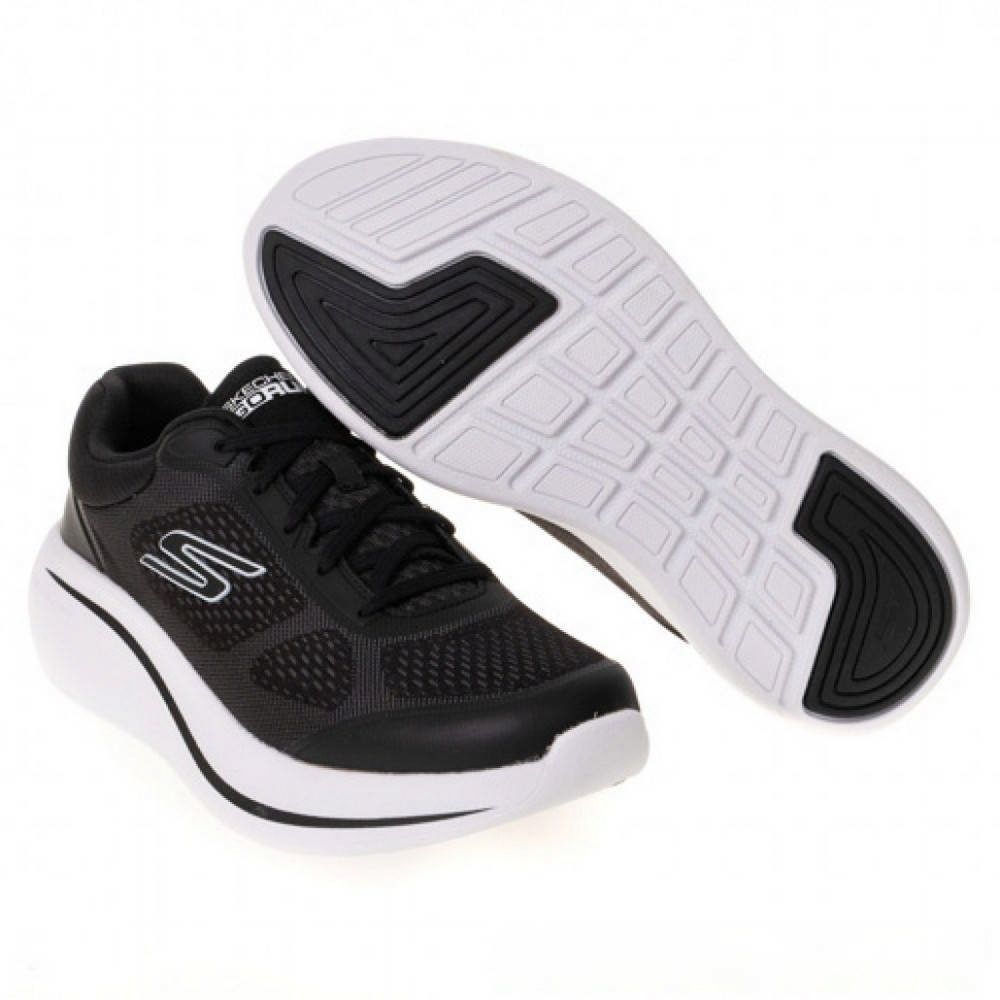 SKECHERS 男 GO RUN MAX CUSHIONING ESSENTIAL 跑步鞋-220723BKW