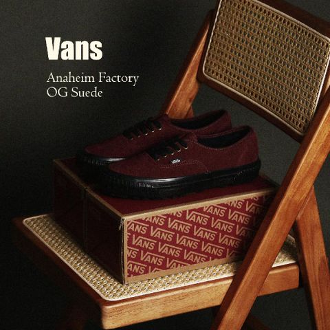 VANS 休閒鞋 Authentic 44 Lug Dx OG Suede 男鞋 女鞋 天然皮革 酒紅 黑 VN0005U4PRT