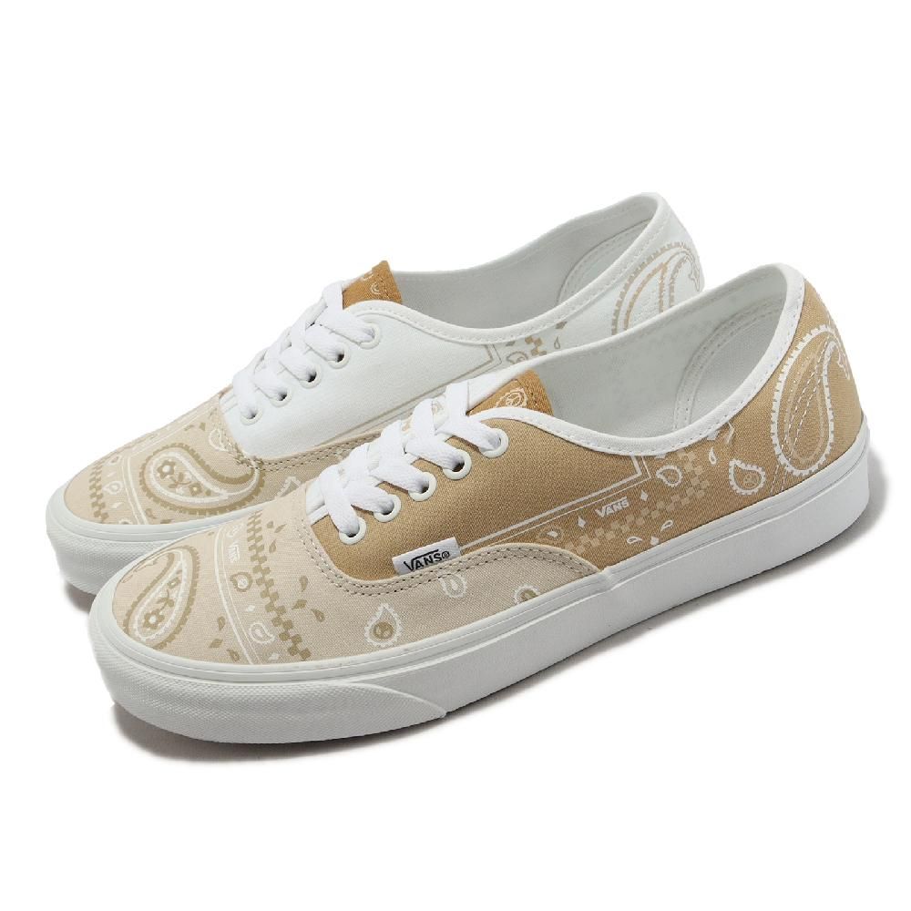 VANS  休閒鞋 Authentic 男鞋 女鞋 米白 Paisley 佩斯里 變形蟲 低筒 滑板鞋 VN0A5KRDATI