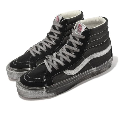 VANS 髒髒鞋 OG SK8-Hi LX Vault 男鞋 女鞋 黑 白 高筒 仿舊 休閒鞋 VN0A4BVBBA2