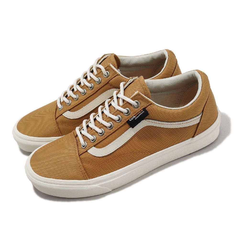 VANS  範斯 休閒鞋 Old Skool 男鞋 女鞋 棕 抗撕裂鞋面 帆布 低筒 VN0A4BW2K0A