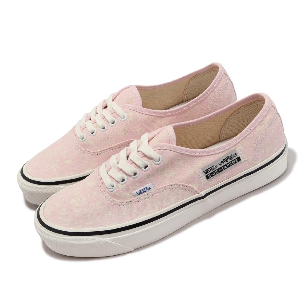 VANS  範斯 休閒鞋 Authentic 44 DX 男鞋 女鞋 粉 白 帆布 酸洗 安納海姆 VN0A7Q5CBXL