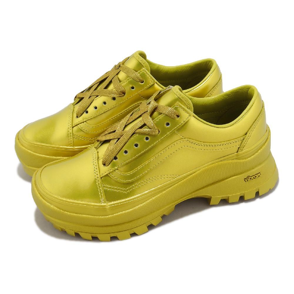 VANS  範斯 x Collina Strada 休閒鞋 Old Skool Vibram 男女鞋 金色 黃金大底 VN0009Q4YL9