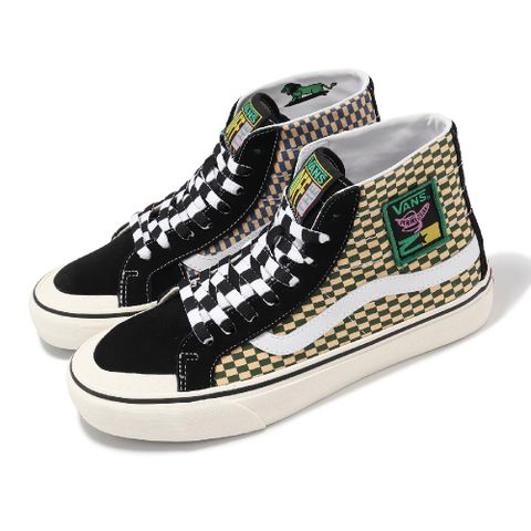 VANS 範斯 休閒鞋 Sk8-Hi 138 Decon VR3 SF Mami Wata 男鞋 黑 黃 帆布 高筒 VN0A4BX7CRM