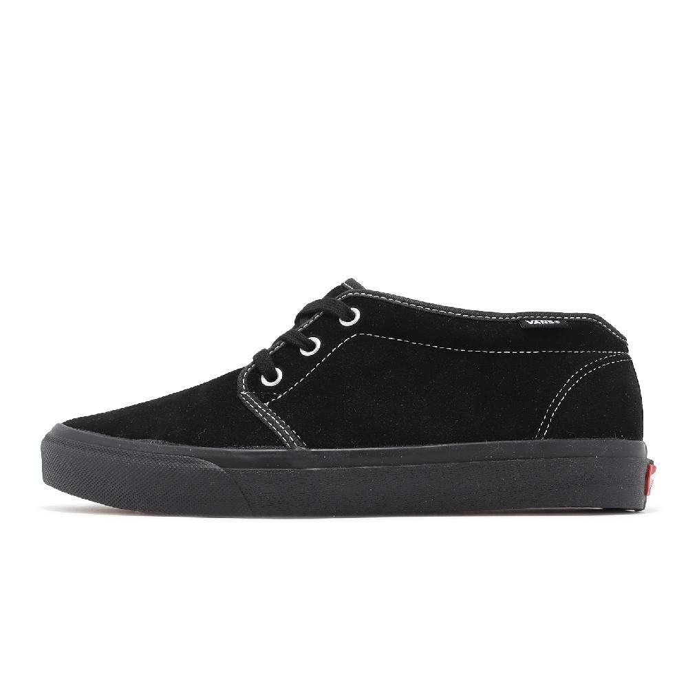 VANS  範斯 休閒鞋 V39CF Chukka Mid 男鞋 黑 日本線 麂皮 中筒 經典 6345840002