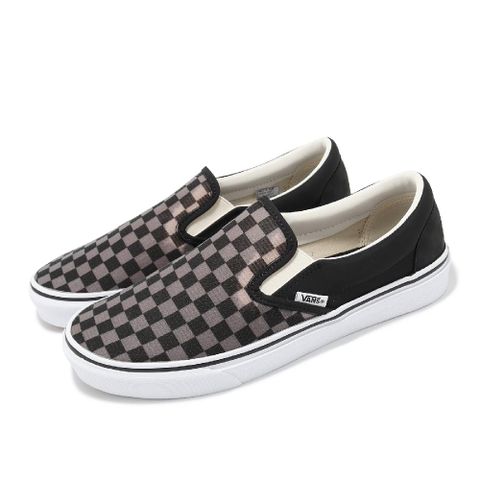 VANS 範斯 休閒鞋 V98CF N. CLR Slip On 男鞋 黑 白 棋盤格 懶人鞋 日本線 低筒 板鞋 6366980001