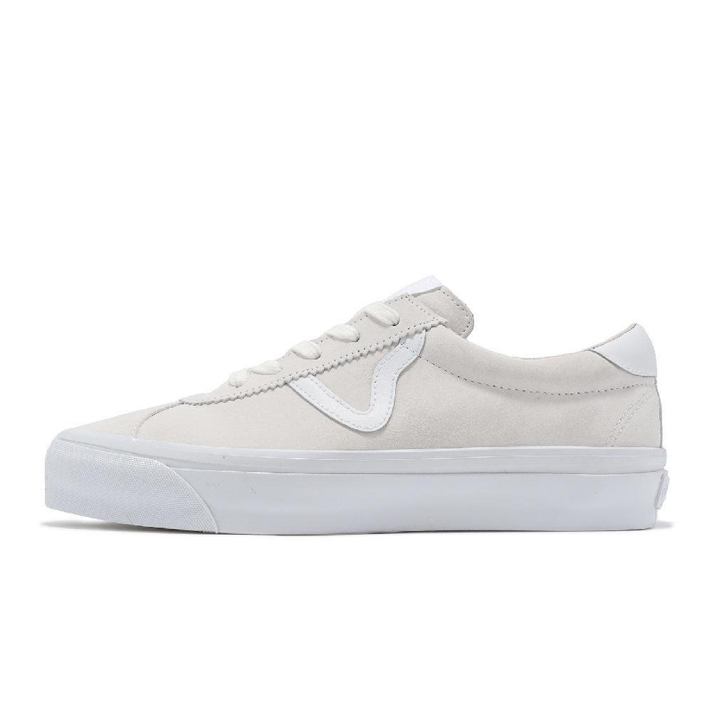 VANS  範斯 休閒鞋 Soprt 73 Pig Suede 男鞋 女鞋 白 麂皮 復古 小白鞋 情侶鞋 VN000CR1WWW