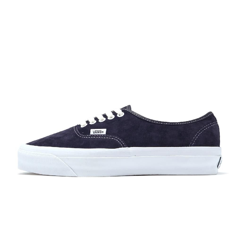 VANS  範斯 休閒鞋 Authentic Reissue 44 男鞋 女鞋 深藍 白 麂皮 華夫格大底 情侶鞋 VN000CSDCIE