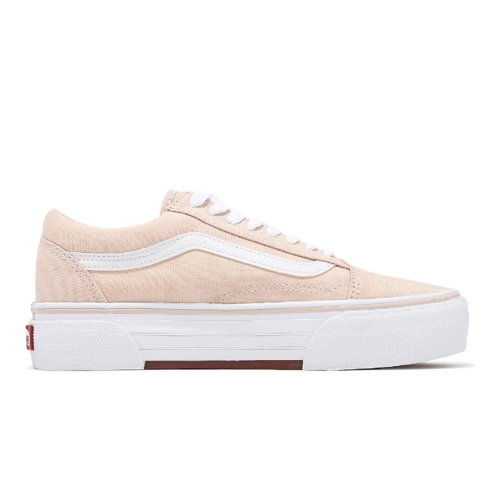 VANS  範斯 休閒鞋 V36CF CHKY Old Skool CHKY 男鞋 女鞋 粉白 日本線 厚底 情侶鞋 6344590003