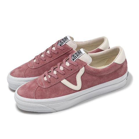 VANS 範斯 休閒鞋 Sport 73 男鞋 女鞋 玫瑰粉 Lx Pig Suede 低筒 麂皮 情侶鞋 VN000CQB0V7