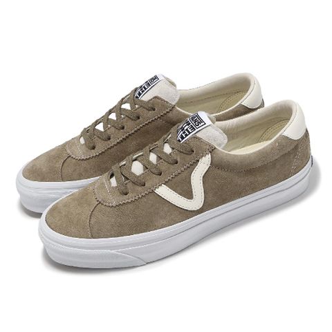 VANS 範斯 休閒鞋 Sport 73 男鞋 橄欖綠 Lx Pig Suede 低筒 麂皮 華夫格大底 板鞋 VN000CQBOLV