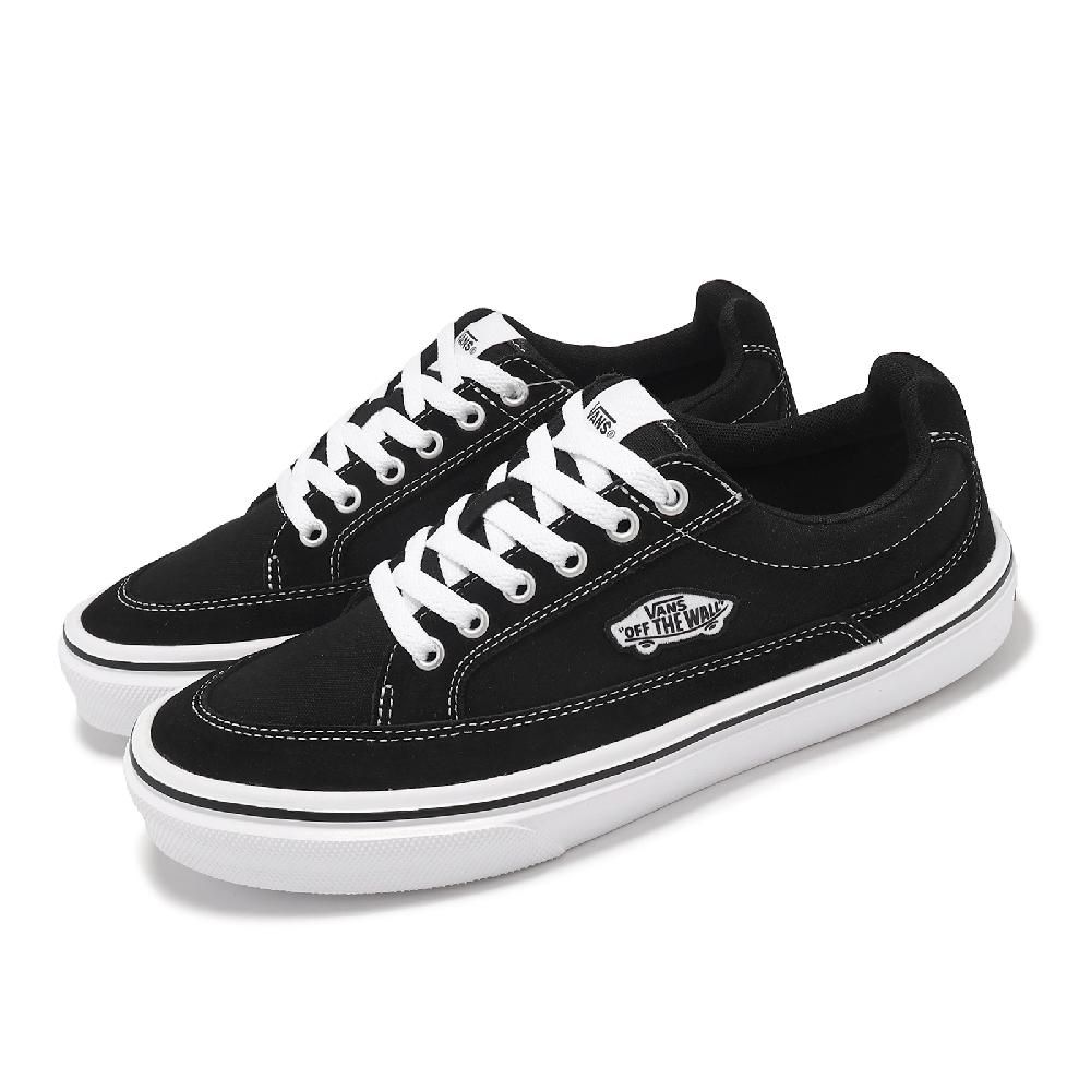 VANS  範斯 休閒鞋 V3938 FINN 男鞋 女鞋 黑 白 帆布 麂皮 情侶鞋 6350170001