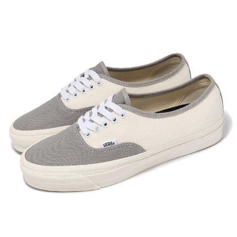 VANS 範斯 休閒鞋 Authentic Reissue 44 男鞋 女鞋 白 灰 拼接 緩衝 情侶鞋 VN000CQAKAQ