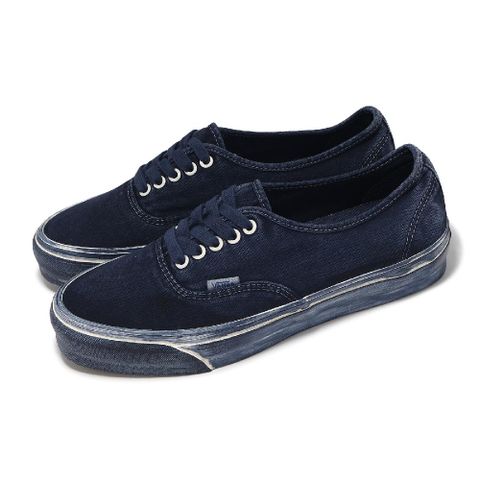 VANS 範斯 休閒鞋 Authentic Reissue 44 男鞋 女鞋 藍 水洗 帆布 華夫格 情侶鞋 VN000CQALKZ