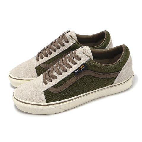 VANS 範斯 休閒鞋 Old Skool 男鞋 綠 灰 Cordura 抗撕裂 麂皮 板鞋 VN0007NTBXV