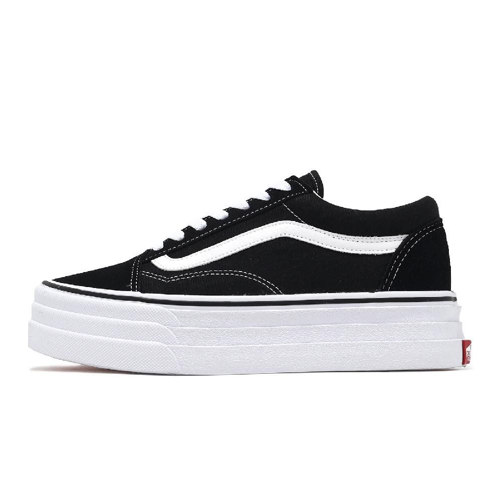 VANS  範斯 休閒鞋 V36CF 3SOLE OLD SKOOL 3SOLE 男鞋 女鞋 黑 白 日本線 厚底 6322760003