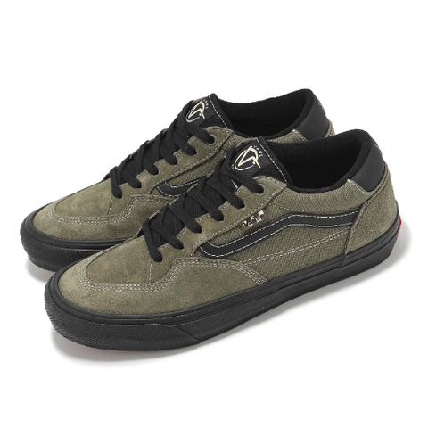 VANS Vans 範斯 滑板鞋 Rowan 男鞋 綠 黑 麂皮 緩震 抓地 休閒鞋 聯名 VN0A5JICBIQ