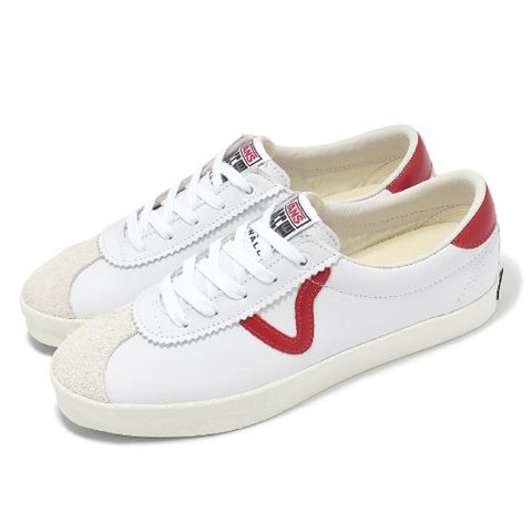 VANS Vans 範斯 休閒鞋 Lx Sport Low 73 男鞋 女鞋 白 紅 小白鞋 復古 小飛v 情侶鞋 VN000D2JRED