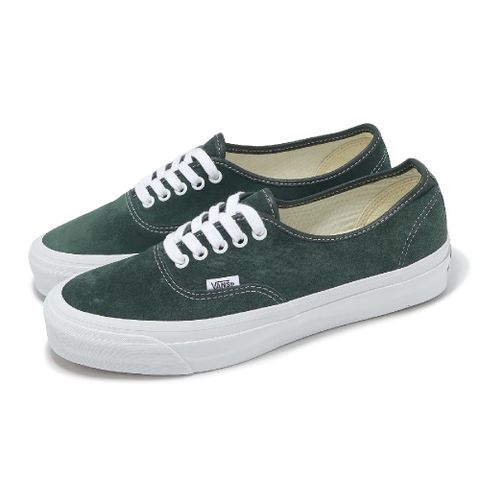 VANS Vans 範斯 休閒鞋 Lx Authentic Reissue 44 男鞋 綠白 Premium 麂皮 緩衝 板鞋 VN0007QZPRM