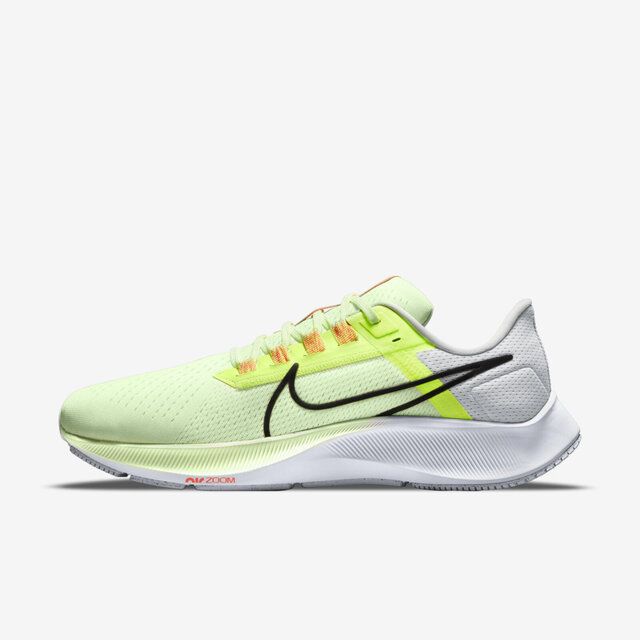 NIKE 耐吉  Air Zoom Pegasus 38 [CW7356-700] 男 慢跑鞋 小飛馬 運動 休閒 緩震 螢光黃