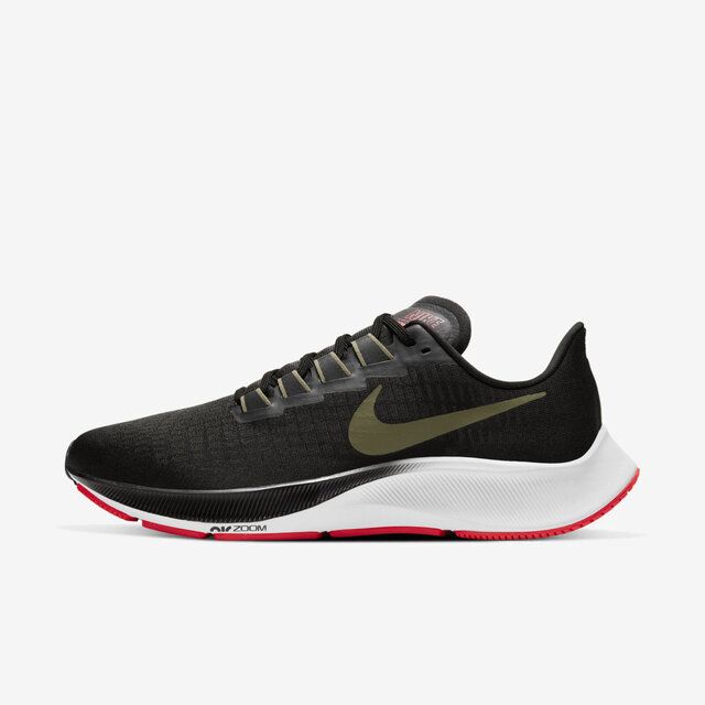 Nike Air Zoom Pegasus 37 [BQ9646-004] 男鞋慢跑運動休閒輕量緩衝黑綠