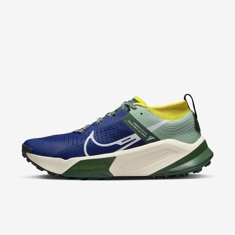 Nike Zoomx Zegama Trail [DH0623-400] 男 慢跑鞋 越野 運動 耐磨 緩震 穩定 藍綠
