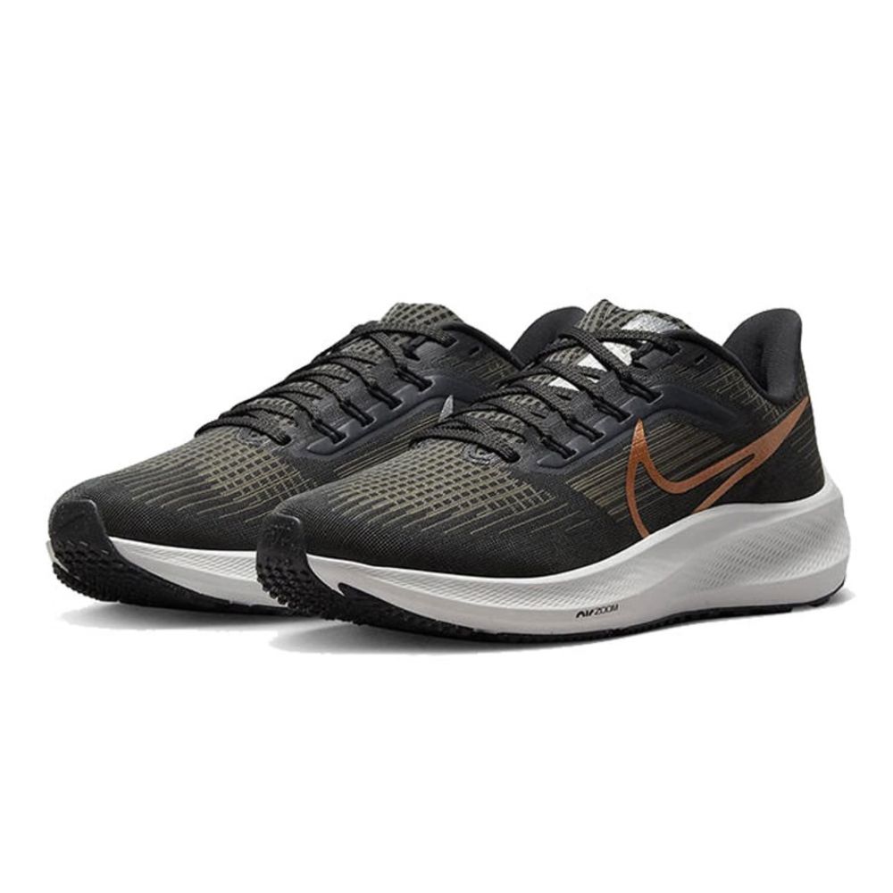 NIKE 耐吉 WMNS AIR ZOOM PEGASUS 39 跑步鞋 女 黑綠色-DH4072007