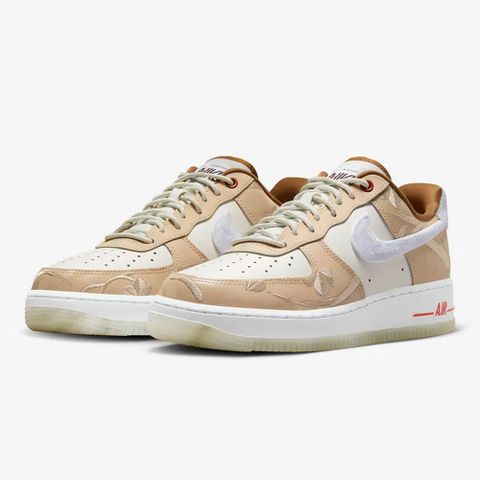 NIKE 耐吉 WMNS AIR FORCE 1 07 LX 休閒鞋 女鞋 淺卡其白-FD4341101