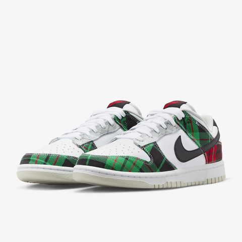 NIKE 耐吉 DUNK LOW RETRO PRM 休閒鞋 男鞋 紅白綠-DV0827100