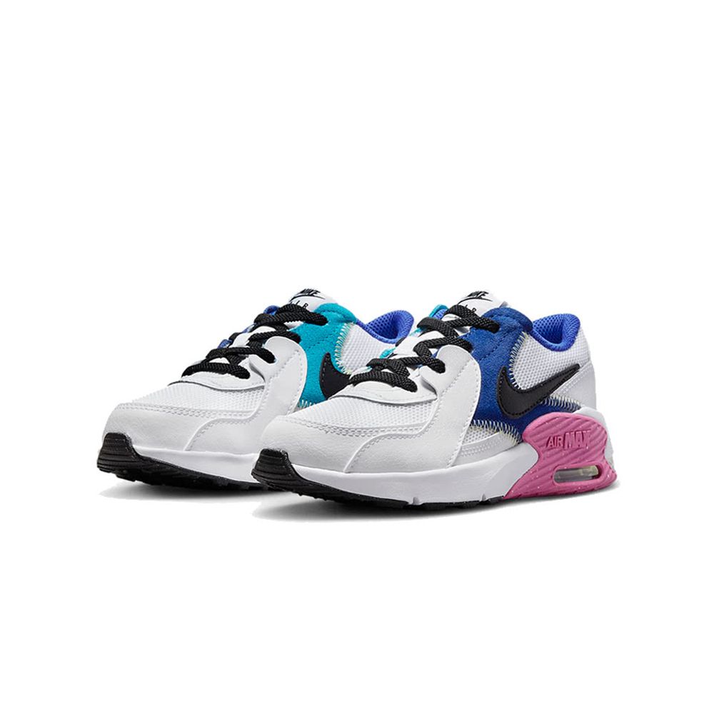 NIKE】NIKE AIR MAX EXCEE PS 休閒鞋童鞋中童白藍紫多色-CD6892117