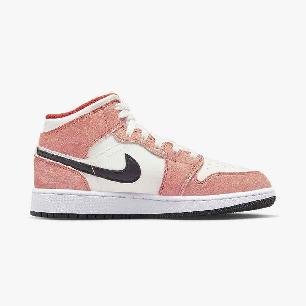 NIKE】AIR JORDAN 1 MID SE GS 籃球鞋童鞋大童女鞋白粉-DV1336800