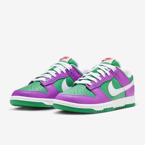 NIKE 耐吉 W  DUNK LOW 休閒鞋 女鞋 紫綠-FD9924311