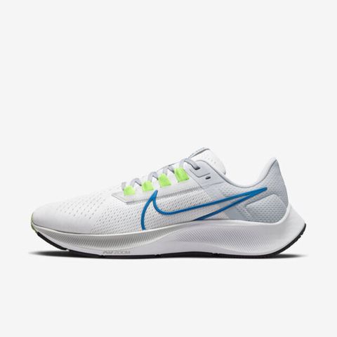 Nike Air Zoom Pegasus 38 [CW7356-103] 男 慢跑鞋 小飛馬 運動 路跑 緩震 白 藍