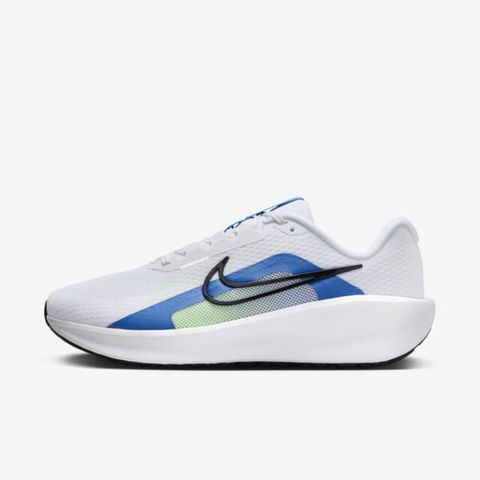Nike Downshifter 13 Wide [FJ1284-103] 男 慢跑鞋 運動 路跑 寬楦 緩震 白 藍