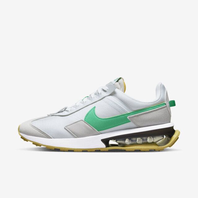 NIKE 耐吉  Air Max Pre-Day [DQ4068-002] 男 休閒鞋 運動 慢跑 氣墊 復古 緩震 灰白 綠