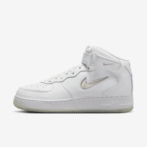 NIKE 耐吉 Air Force 1 MID 07 [DZ2672-101] 男 休閒鞋 運動 經典 AF1 牙刷 骨白