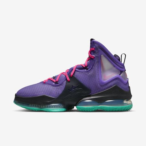 Nike LeBron 19 XIX EP [DC9340-500] 男 籃球鞋 運動 詹姆斯 氣墊 穩固 包覆 紫