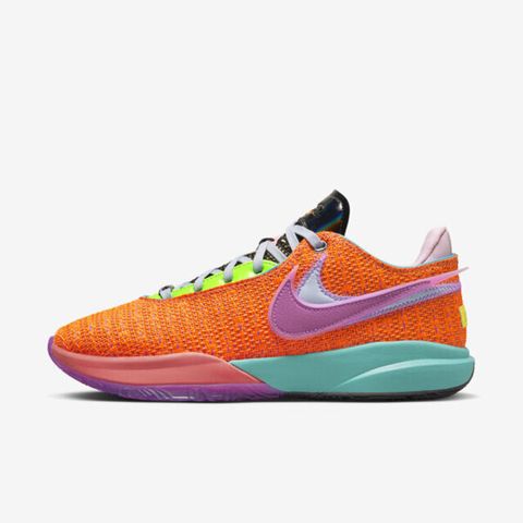 Nike LeBron XX EP [DJ5422-800] 男 籃球鞋 運動 詹皇 天選之人 球鞋 編織 碳板 橘