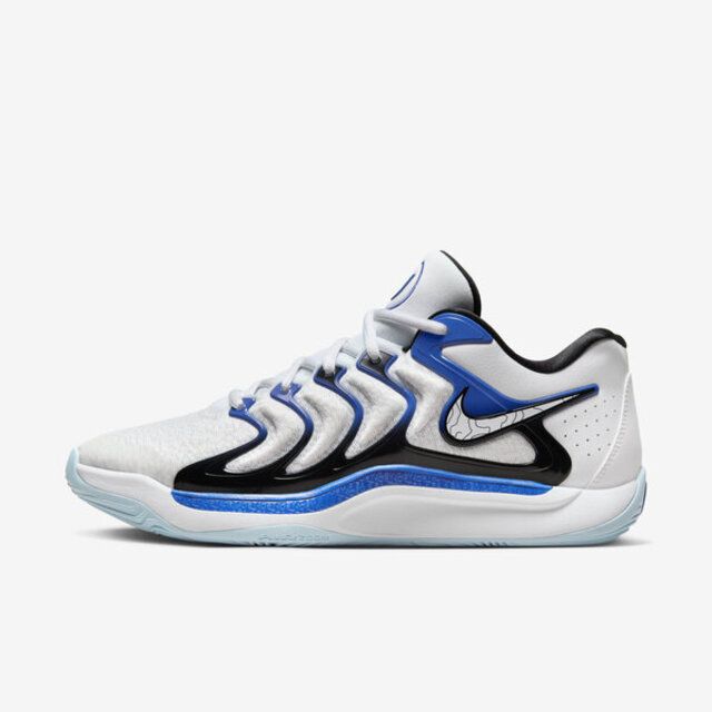 NIKE 耐吉  KD17 EP [FJ9488-100] 男 籃球鞋 運動 訓練 實戰 球鞋 杜蘭特 緩震 氣墊 白黑藍