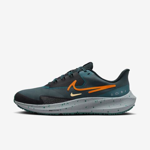 NIKE 耐吉 Air Zoom Pegasus 39 Shield DO7625-300 男 慢跑鞋 路跑 防水 綠橘